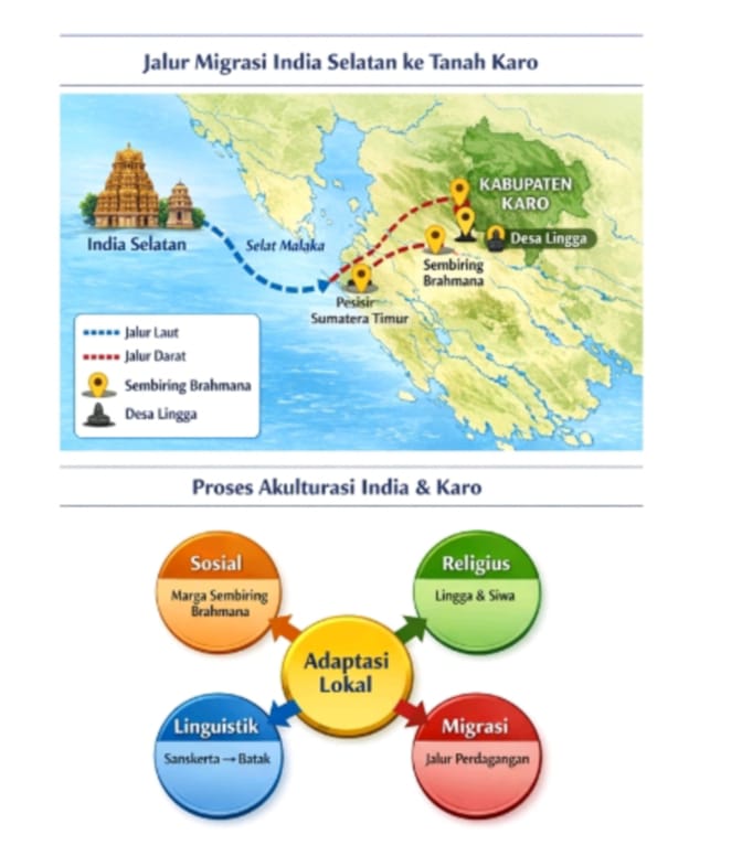 Jejak India Selatan Dalam Budaya Karo: Membaca Ulang Identitas dari Perjumpaan Panjang