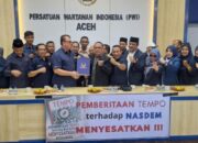 NasDem Datangi PWI Aceh, Protes Pemberitaan Tempo