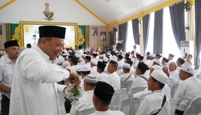 Tepung Tawari 398 Calhaj Langkat, Bupati Syah Afandin Pesan Jaga Kesehatan Dan Keikhlasan