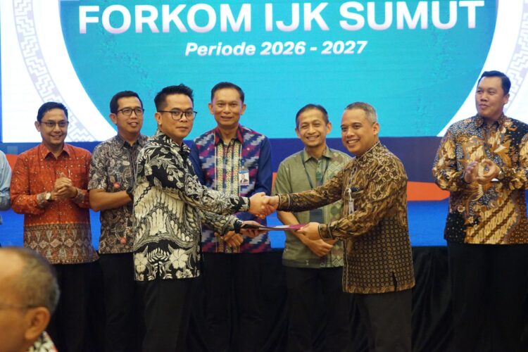 Dirut Bank Sumut Heru Mardiansyah Pimpin Forkom IJK Sumut Periode 2026-2027