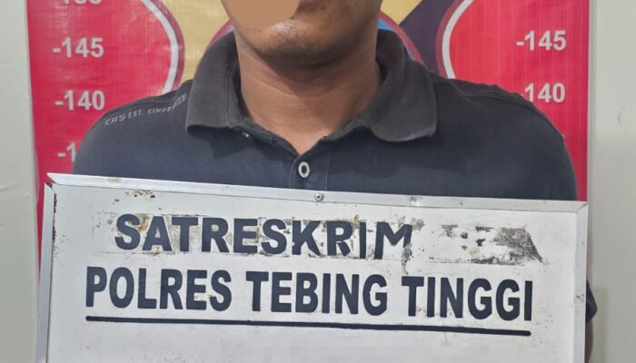 Pelaku Pembunuhan Motif Unggahan Medsos Diciduk Polres Tebingtinggi