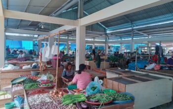 Harga Bahan Pokok di Pasar Bakaran Batu Lubukpakam Berfluktuasi, Cabai Hijau dan Rawit Naik