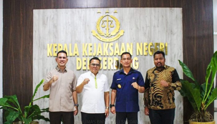 Kepala BNNK Dan Praktisi Hukum Audiensi Ke Kejari Deliserdang