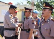 Kapolres Pakpak Bharat Pimpin Sertijab Kasat Narkoba Dan Kapolsek Salak