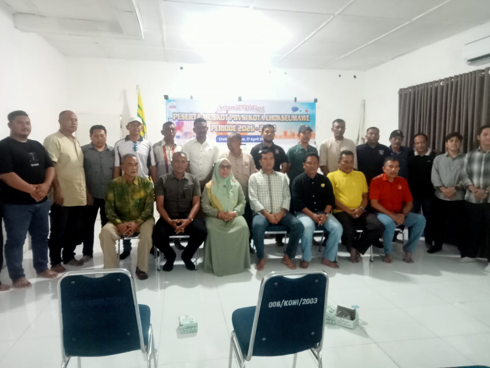 Armiadi Pimpin PBVSI Kota Lhokseumawe