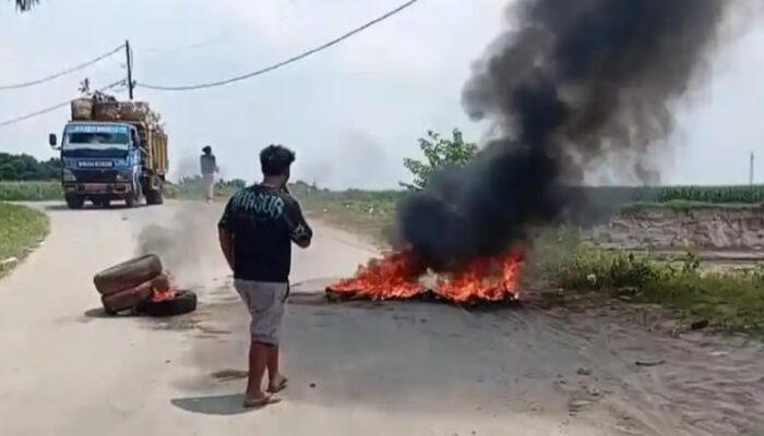 Tuntut Aktivitas Dihentikan, Masyarakat Binjai Timur Demo Galian C di Kawasan TPA