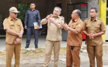 Bupati Pakpak Bharat Dan Plt. Sekda Subulussalam Bahas Jalan Nasional