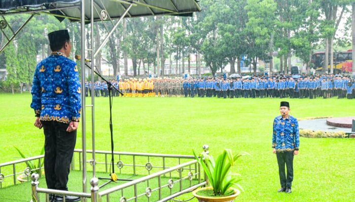 Pimpin Apel Gabungan, Wabup Deliserdang Tekankan Pelayanan Publik dan Peningkatan PAD