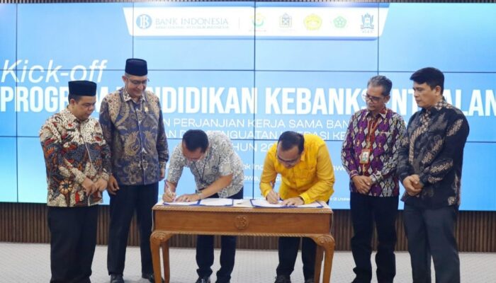 Kick Off Pendidikan Kebanksentralan: BI Gandeng PNL Sebagai Tuan Rumah