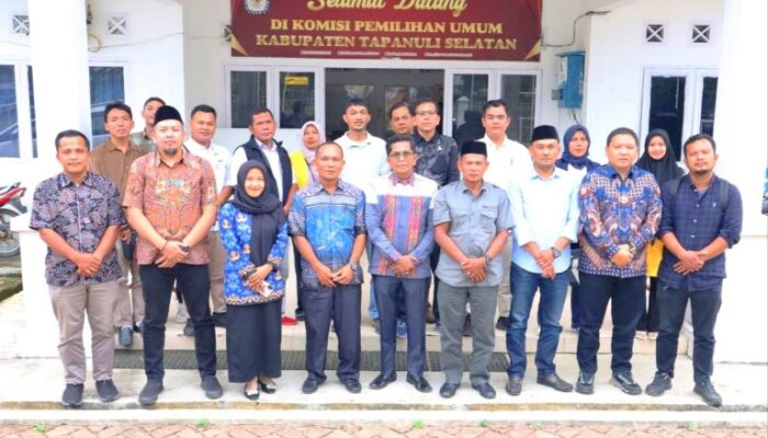 KPU Tapsel Simulasikan Penataan Dapil Pemilu 2029