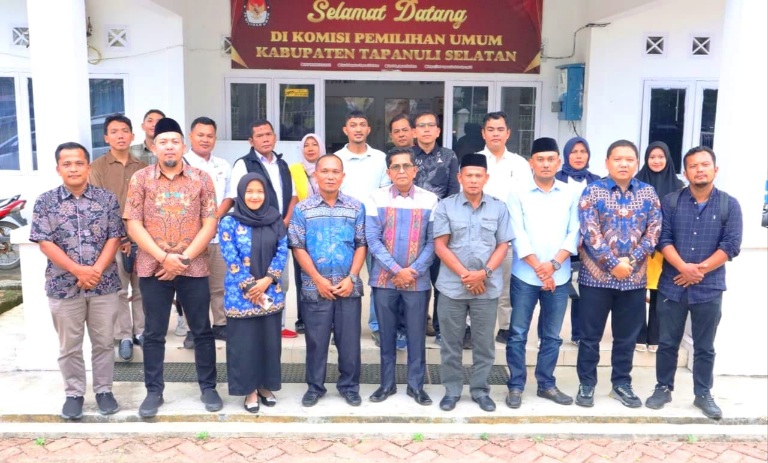 KPU Tapsel Simulasikan Penataan Dapil Pemilu 2029