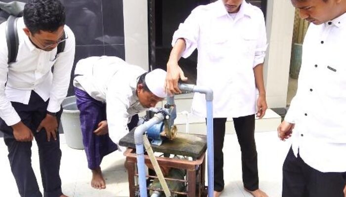 Air Bersih Pascabanjir, Unsam Bangun Sistem Mandiri Di Meunasah Tuha, Aceh Tamiang