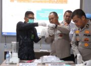Polres Pijay Musnahkan 132 Gram Sabu dan 475 Gram Ganja