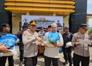 Polres Agara Salurkan 365 Paket Bantuan Warga Terdampak Banjir Ketambe dan Salim Pinim