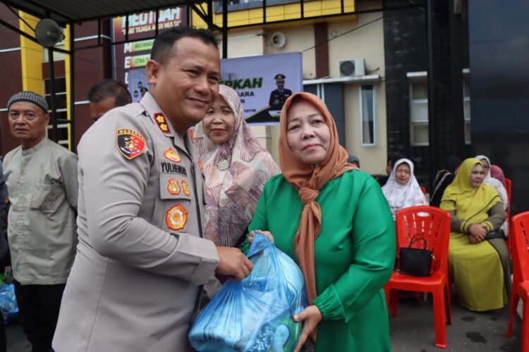 Polres Aceh Tenggara Salurkan Bansos, Wujud Kepedulian untuk Warakauri dan Purnawirawan Polri