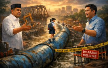 Seteru Dua Wali Kota di “Jembatan Maut”