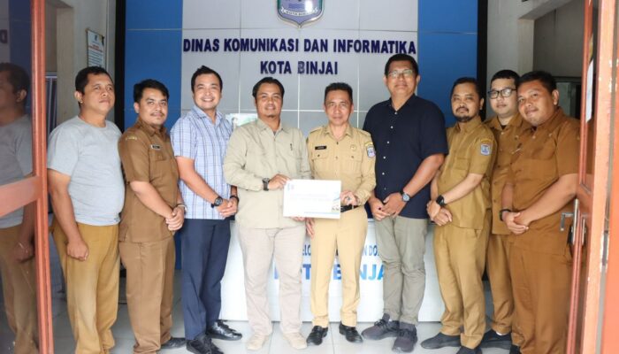 Kadis Kominfo Binjai Terima Audiensi DPC PIKI