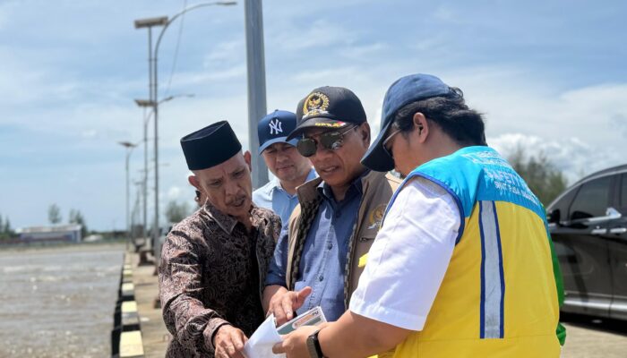 Abrasi Pantai Kuala Gabi Dan Pulau Sarok Singkil, HRD Upayakan Segera Ditangani