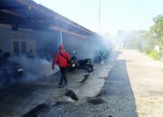 Kasus DBD Ditemukan, Puskesmas Blang Bintang Lakukan Penanganan Hingga Fogging