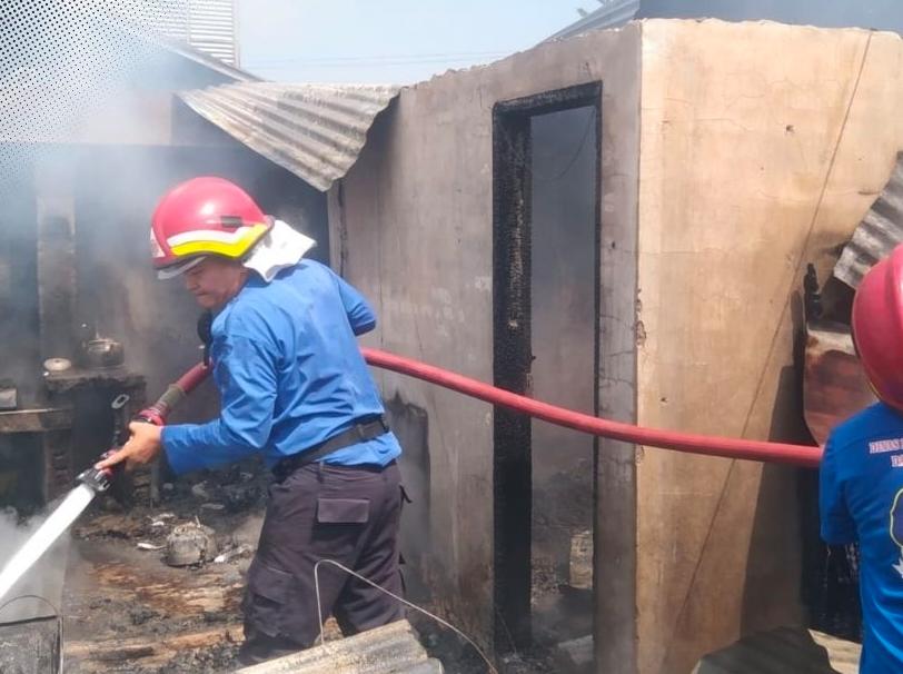 Diduga Istri Berhubungan Dengan Pria Lain, Suami Bakar Rumah Ibu Kandungnya Di Sunggal