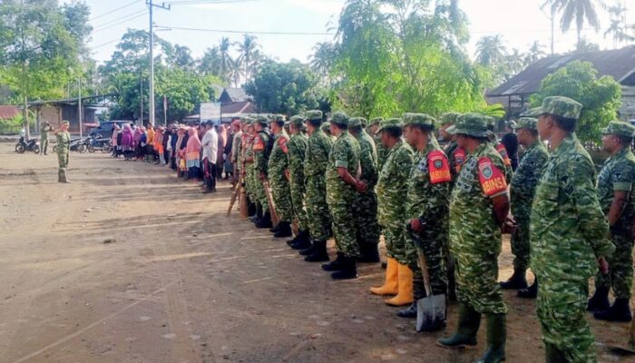 Bakti TNI Untuk Kenyamanan Ibadah Masyarakat Pidie-Pijay