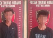 Dua Sepesialis Coranmor Diamankan Polsek Tanjung Morawa