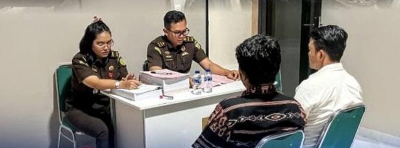 Korupsi Bantuan Banjir Sihotang, Mantan Kadis Samosir Ditahan di Rutan Tanjung Gusta