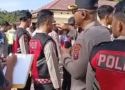 Wakapolres Pakpak Bharat Pimpin Gaktiblin: Disiplin Tak Bisa Ditawar Lagi