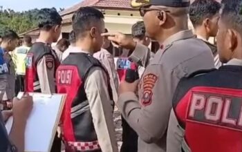 Wakapolres Pakpak Bharat Pimpin Gaktiblin: Disiplin Tak Bisa Ditawar Lagi