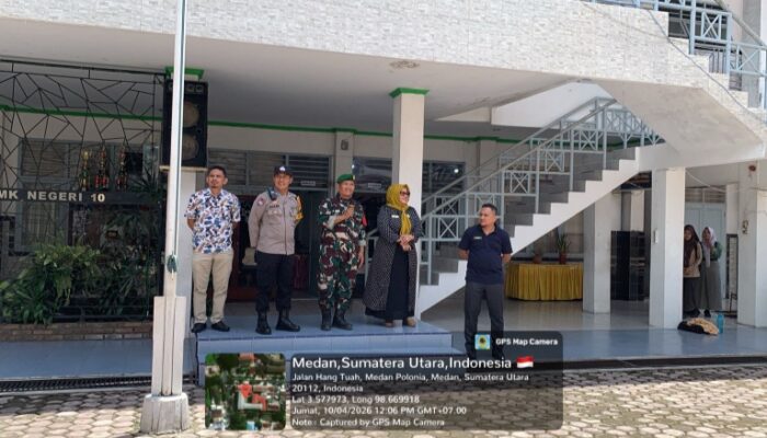 Asesmen Sekolah SMKN 10 Medan Tuntas, Kepsek Imbau Siswa Jaga Ketertiban