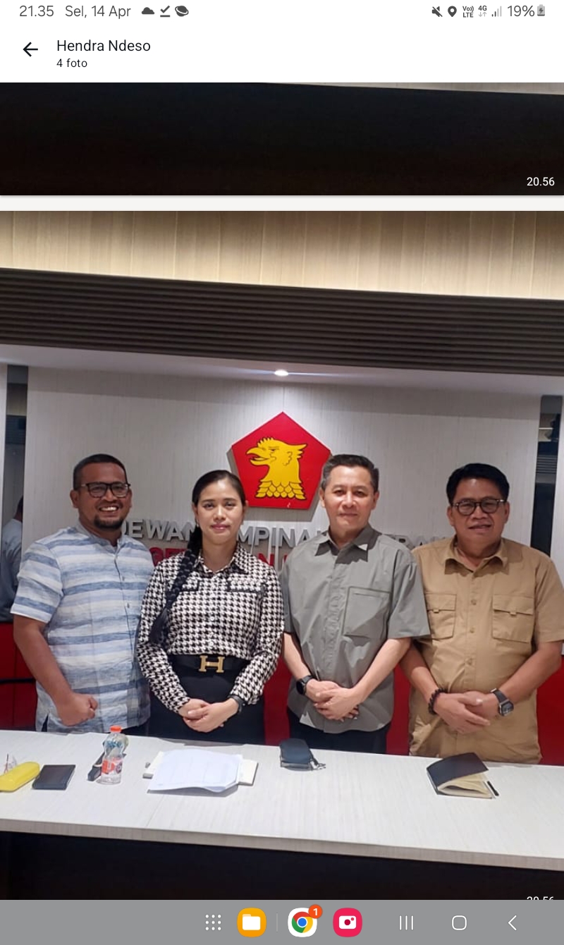 Bendum Gerindra Sumut Merry Amelia Prasetyo Dan CEO Sumut24 Dorong Gagasan KOMID Dukung Prabowo