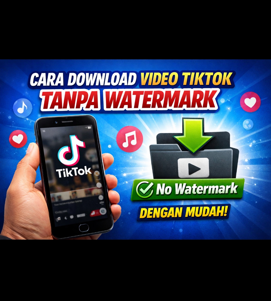 Cara Download Video TikTok Tanpa Watermark dengan Mudah