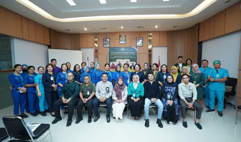 Dosen FH USU Edukasi Pencegahan Dan Penyelesaian Sengketa Medik Di RSU Mitra Sejati