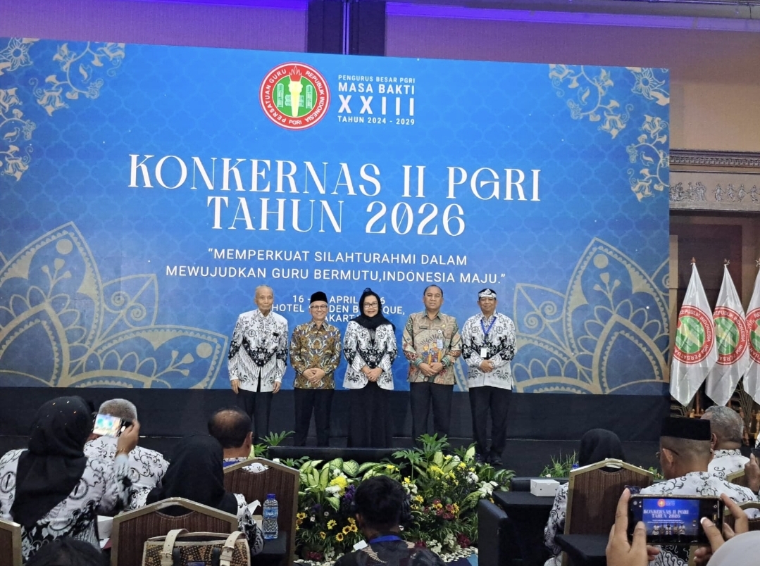 Gelar Kongkernas 2026, PGRI Luncurkan Gerakan Nasional 1 Juta Guru