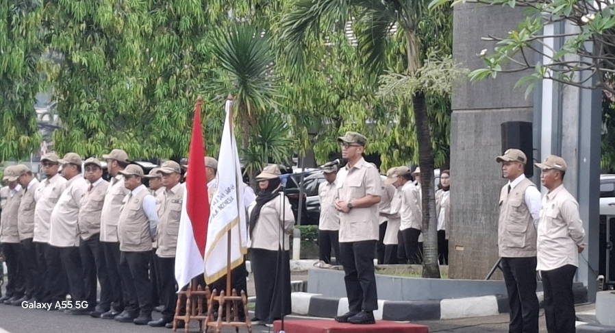 Wamenhaj Dahnil Pimpin Apel Perdana Petugas Haji 2026, Tekankan Kesiapan Mental dan Fisik