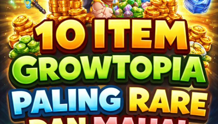 10 Item Growtopia Paling Rare dan Mahal