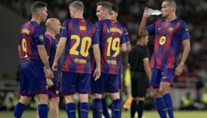 Clash of Legends: Rivaldo Cetak Gol, Barcelona Gilas DRX 3-0