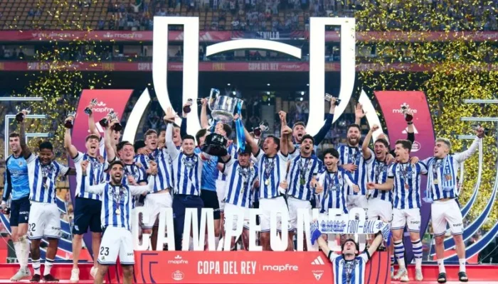 Real Sociedad Juara Piala Raja
