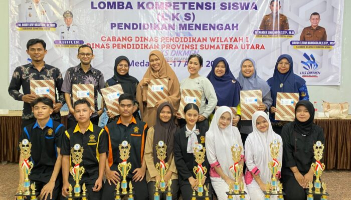 Siswa SMK Negeri 1 Beringin Borong Juara LKS Cabdis Wilayah 1 Deli Serdang